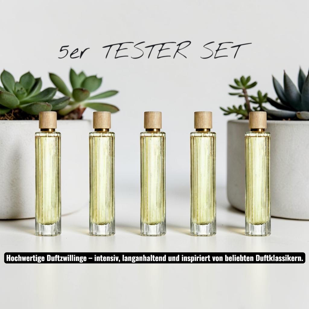 5x 12ml Parfüm Tester Set