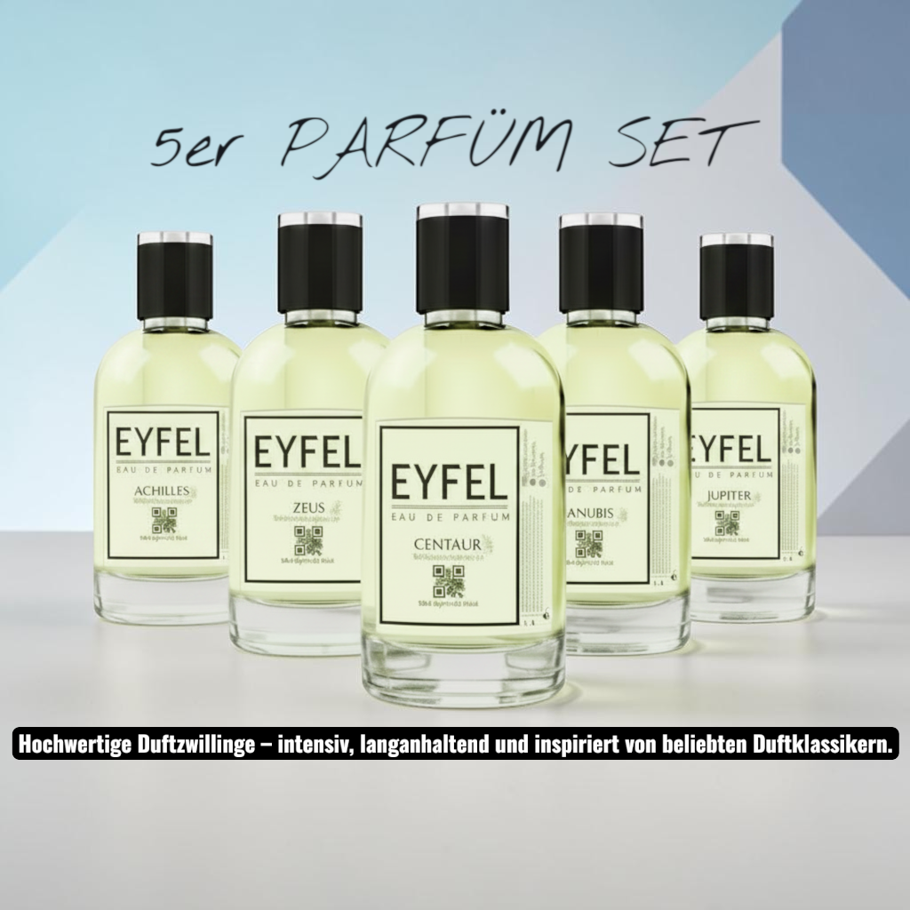 eyfel Parfüm Set 6x 100ml Eau de Parfum